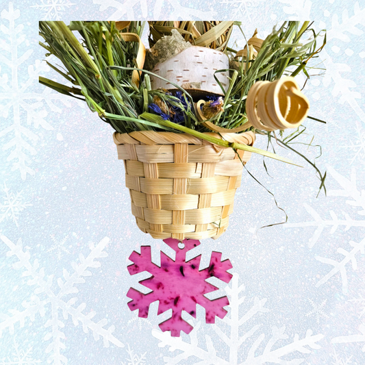 Snowflake Kisses Basket