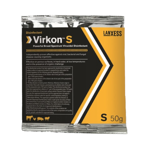 Virkon S Disinfectant 50g